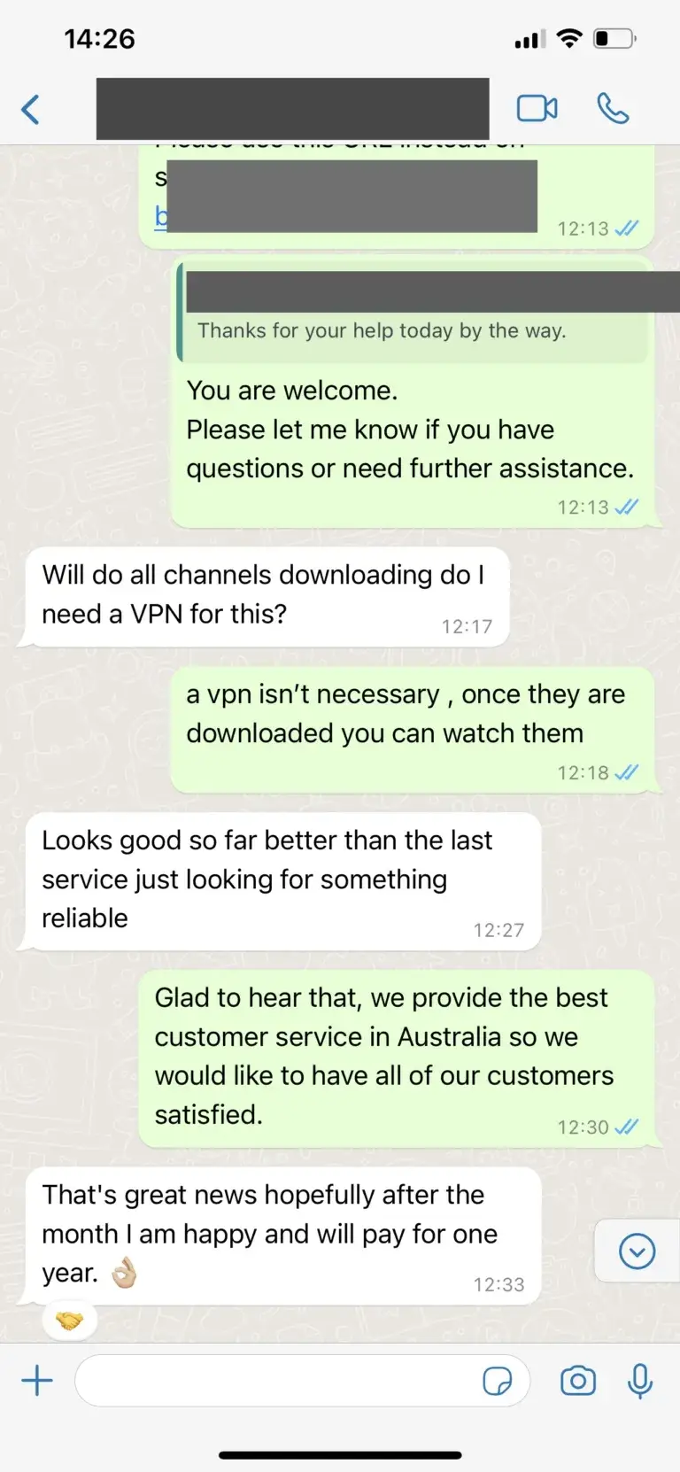 WorldCup IPTV happy customer Netherlands